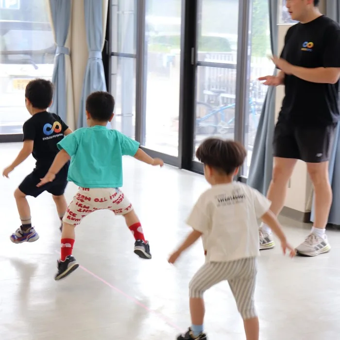 リズム運動の様子